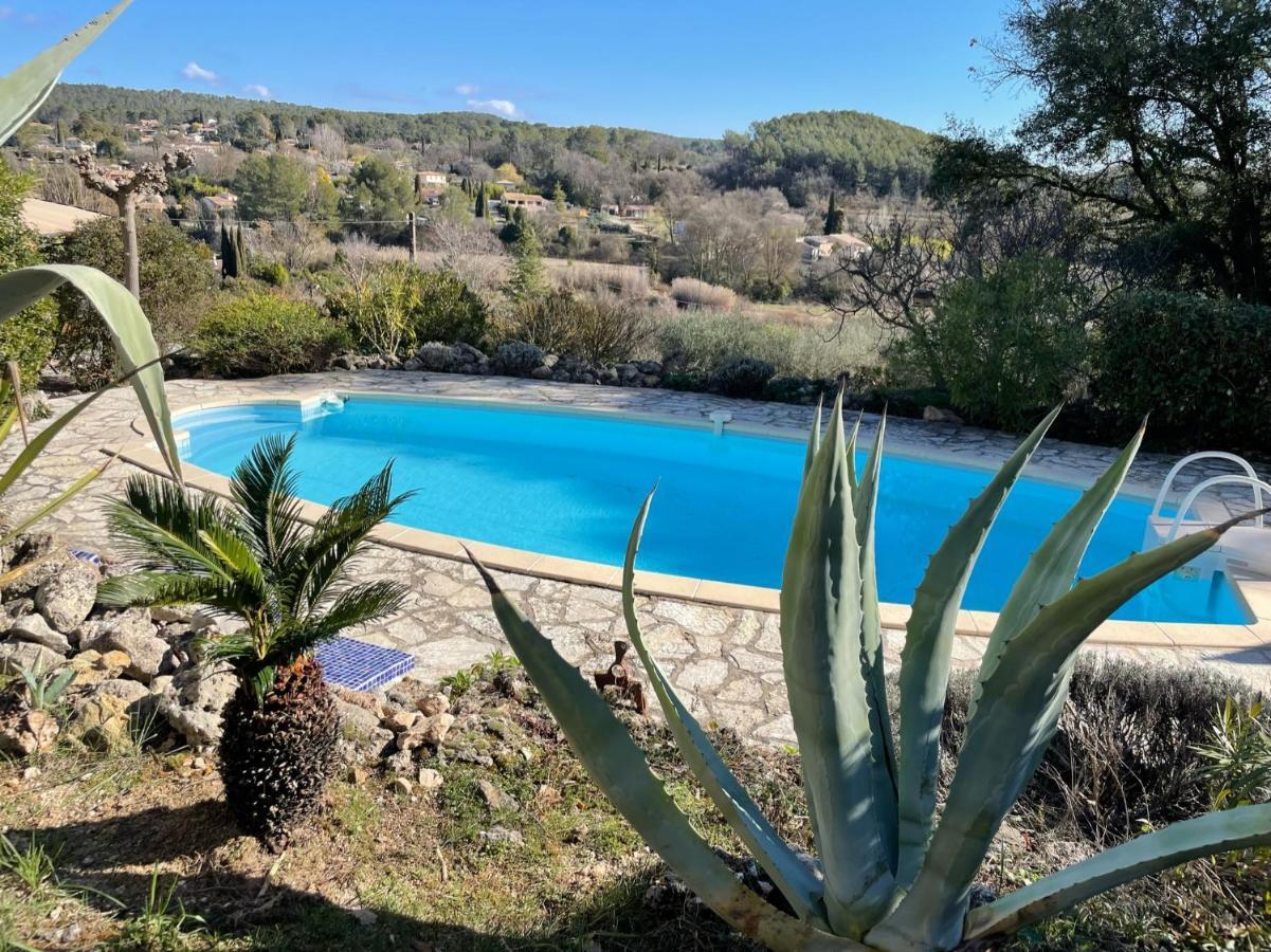 La Parenthese Du Var - Gite Avec Grande Terrasse Vue Sur Piscine Saint-Antonin-du-Var Eksteriør billede